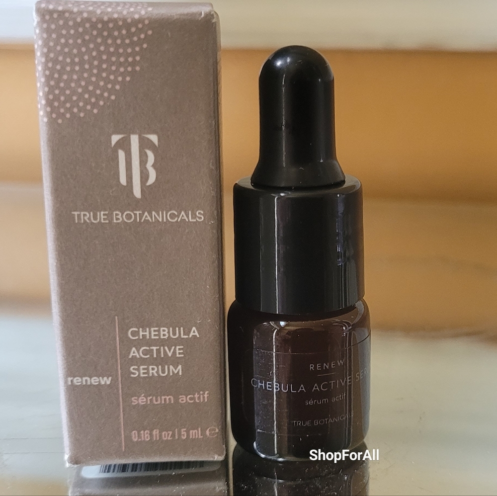 True Botanicals Chebula Renew Active Serum 0.16oz 5mL Mini Dropper Trave…